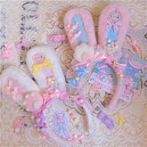 Handmade Lolita Sweet Bowknot Candy Decorative Bunny Ears KC