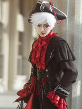 Clearance - Black Pirate Hat + Eye Patch