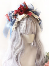 Sweet Lolita Snow White Rose Lace Bowknot KC