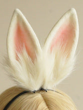 Alice in Wonderland Handcrafted Faux Fur Bunny Ears KC – 7 Color Options