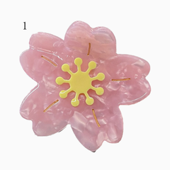 Y2K Floral Claw Clip 17 Options