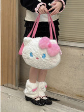 Plush Kitty Crossbody Bag