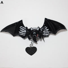 Halloween Pumpkin Hairclip/Bunny Ears KC