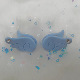 Candy Color Yume Kawaii Angel Wing Claw Clips | Blue / White / Pink / Purple