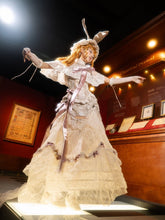 Versatile Lace Patched Vintage Bustle Long Skirt