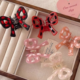 Y2K Bowknot-shaped Claw Clip 6 Color Options