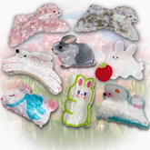 Y2K Sheep/Rabbit Design Claw Clip 11 Options