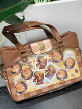 Plaid Pattern Large Capacity Brown Ita Tote Bag