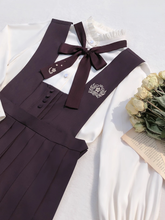 Floral Embroidery Dusty Purple Bow Tie