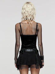 Plus Size Black Goth Camisole