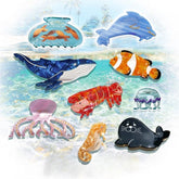 Y2K Marine Animals Design Claw Clip 16 Options
