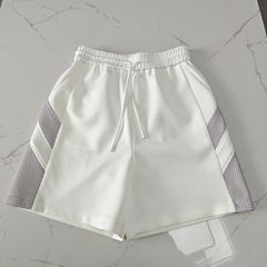 White and Gray Sport Shorts