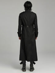 Black Military Coat