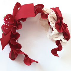 Sweet Lolita Strawberry Bowknot KC