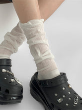 White Summer Loose Stockings