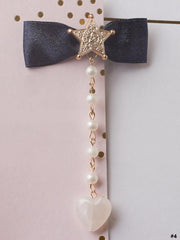 Blue Sailor Lolita Bowknot Hair Clip