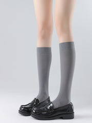 White/Black/Grey 40CM Slimming Calf Socks