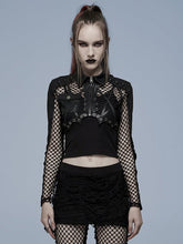 Black Punk Military Jacket