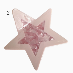 Y2K Star-shaped Claw Clip 10 Color Options
