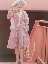 Ouji Fashion Sakura Pink Prince Style Cape Design Coat