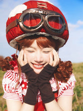 Red Pilot Padded Mushroom Hat