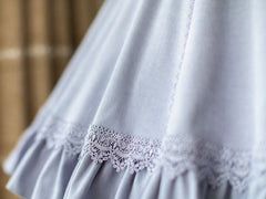 Historical Vibes Light Blue 1950s Halter Neck Underbust Dress