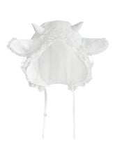 White Lamb Ears Detachable Hood