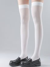 White/Black/Grey 55CM Slimming Over Knee Stockings