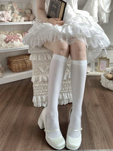 White Preppy JK Stockings