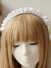 Maid Lolita White Ruffled KC