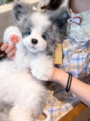 Realistic Dog Plush Backpack/Crossbody Bag