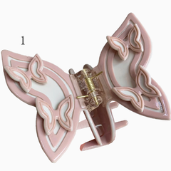 Y2K Butterfly/Floral Decorated Claw Clip