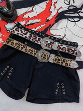 Y2K Punk Leopard Waist Belt 2 Options