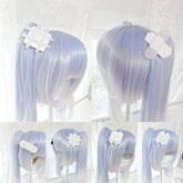 Yami Kawaii Bandage-Inspired Hair Clip - White Textured Mesh Design