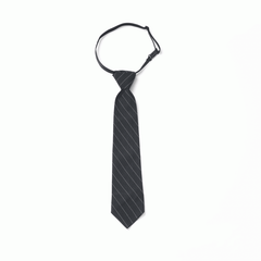 Black Striped Tie