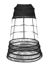Black Historical Vintage Bustle Petticoat