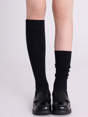 White/Gray/Dark Blue/Black JK Uniforms Cotton Stockings