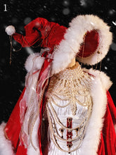 Red & White Wizard Halloween Witch Hat 2 Options