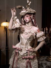 Victorian-Inspired Heart Corset – 16-Bone Silhouette Shaper