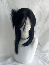 Ouji Style Black 50CM Straight Wig with Curtain Bangs