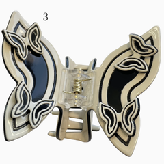 Y2K Butterfly/Floral Decorated Claw Clip