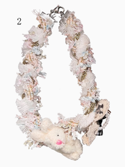 Y2K Cute Plush Bear/Bunny Design Choker