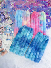 Y2K Gradient Pink/Blue Yume Kawaii Leg Warmers