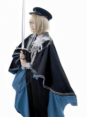 White Feather and Cross Decoration Brooch