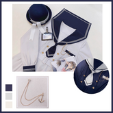 Dark Blue / Light Gray Tie