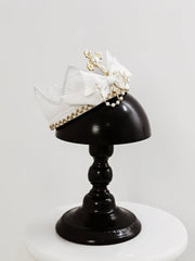 White Prince Crown Ouji Lolita Headpiece