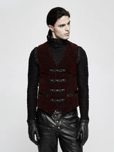 Red Men's Gothic Vest