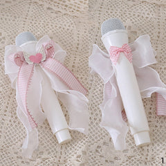 11 Options Star Bowknot Detail Microphone Model