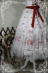 Strawberry Fruit Tea Sweet Jumper Skirt