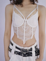 White Lace Cami Top